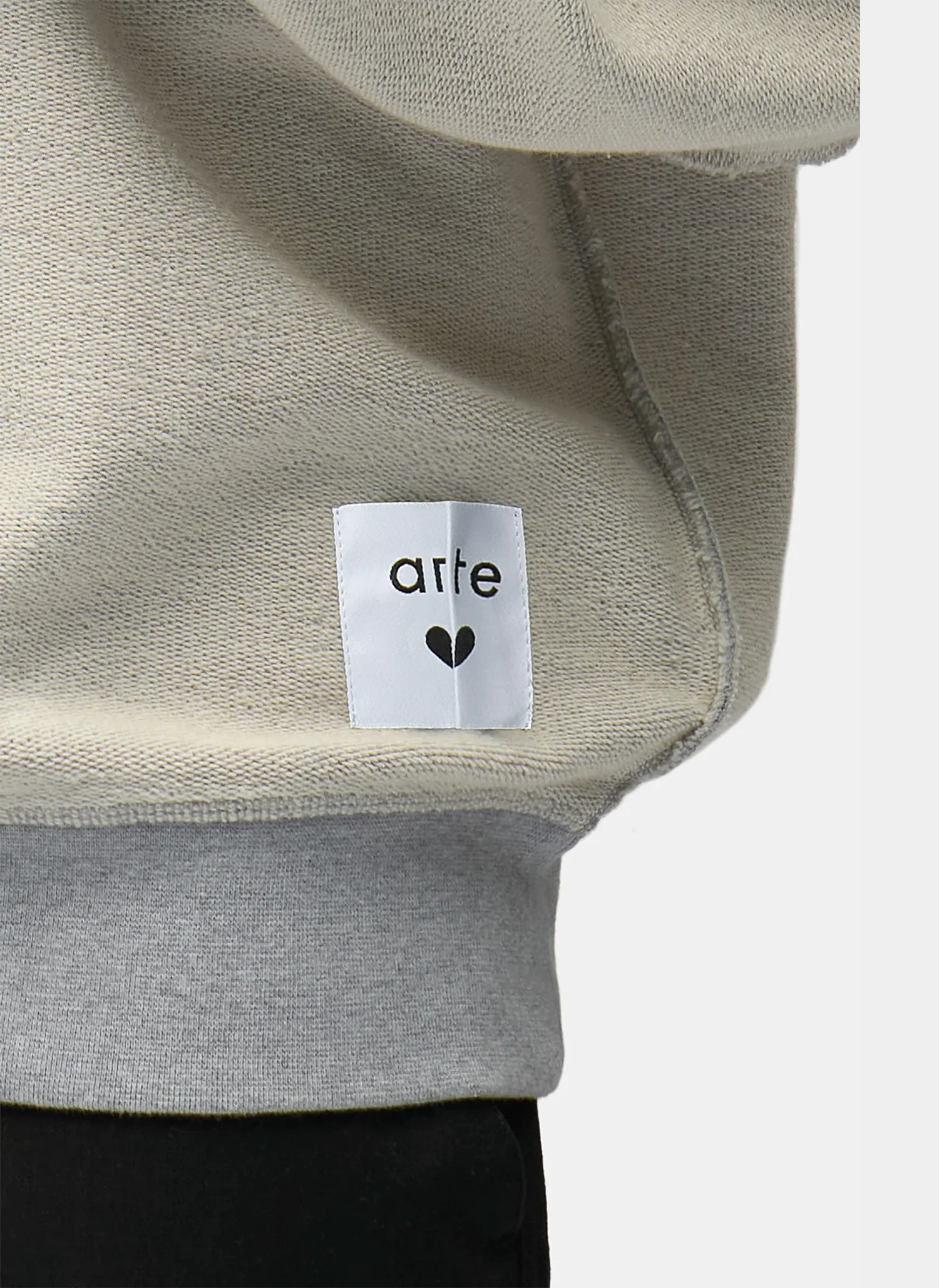 Свитшот Reversible Label Crewneck Grey