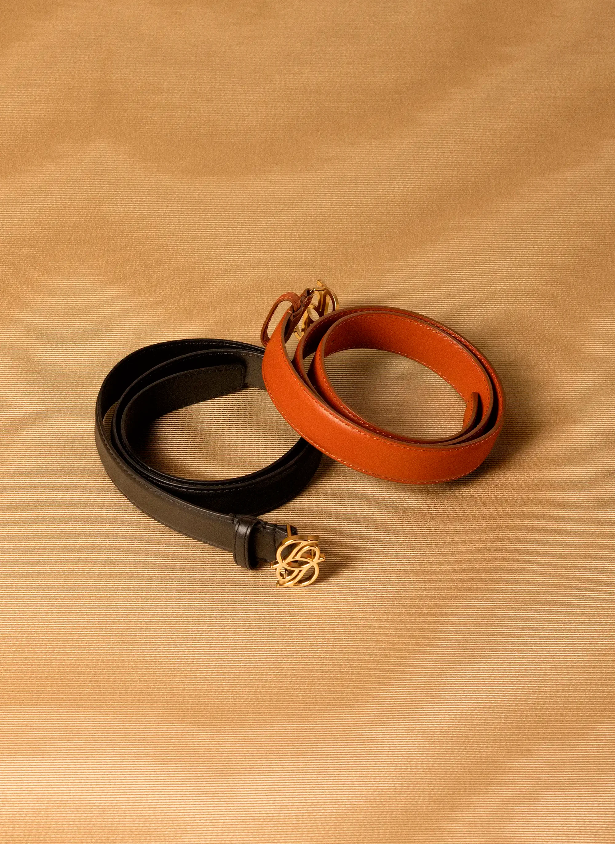 Ремень кожаный Monogramme Brown