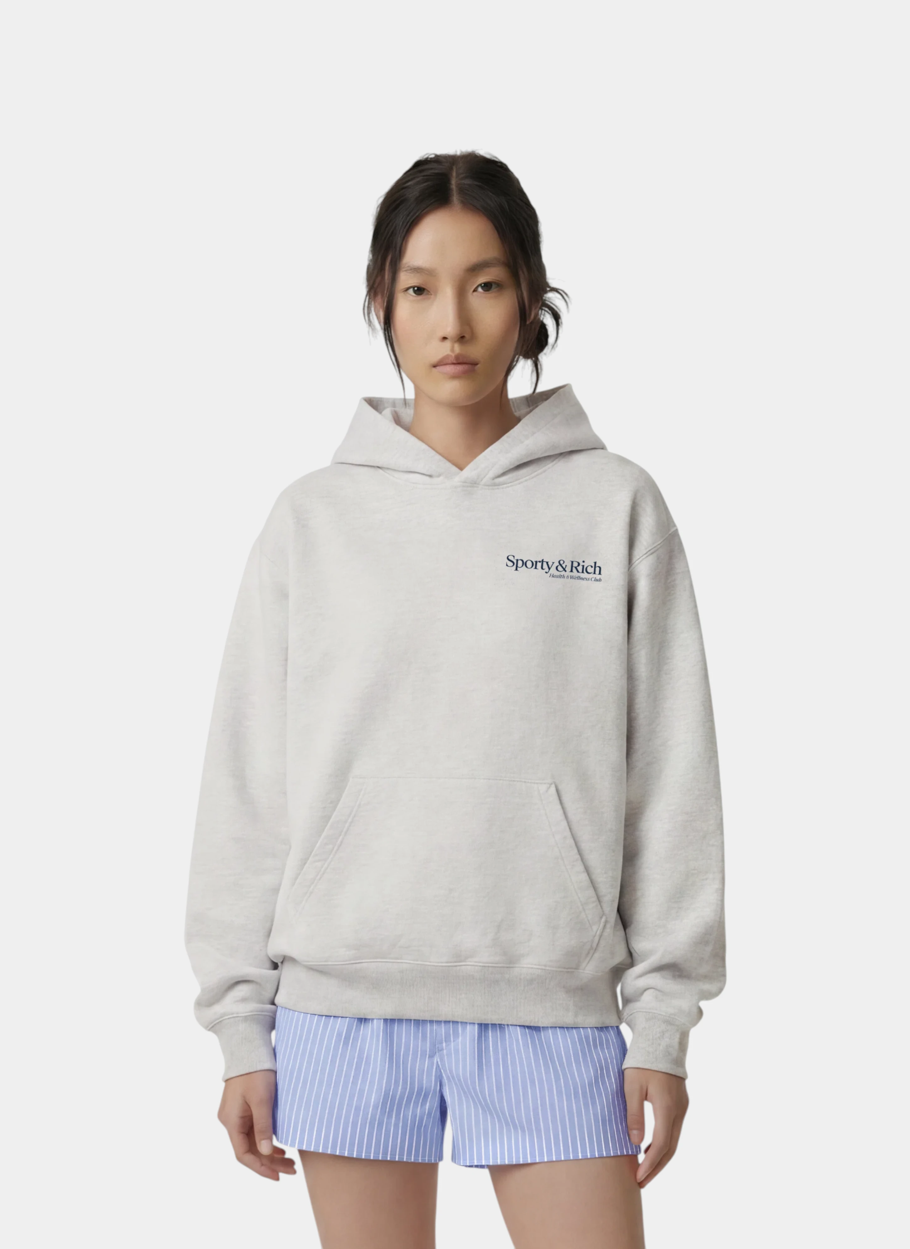 Худи Modern Hoodie Heather Gray/Navy