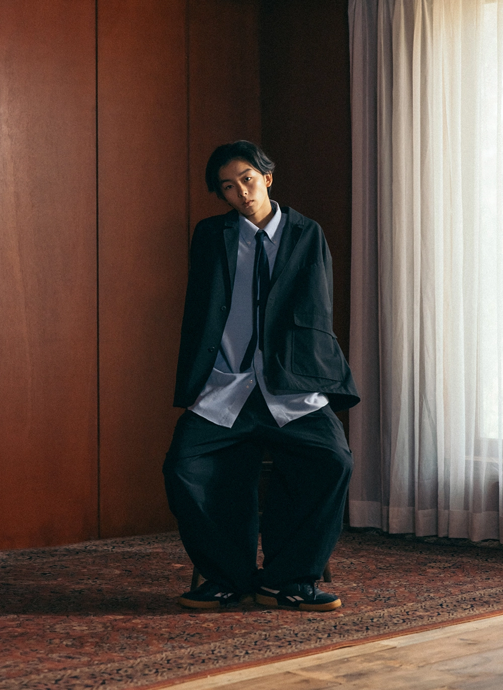 Овершот Decent Pocket Blazer Jacket Black