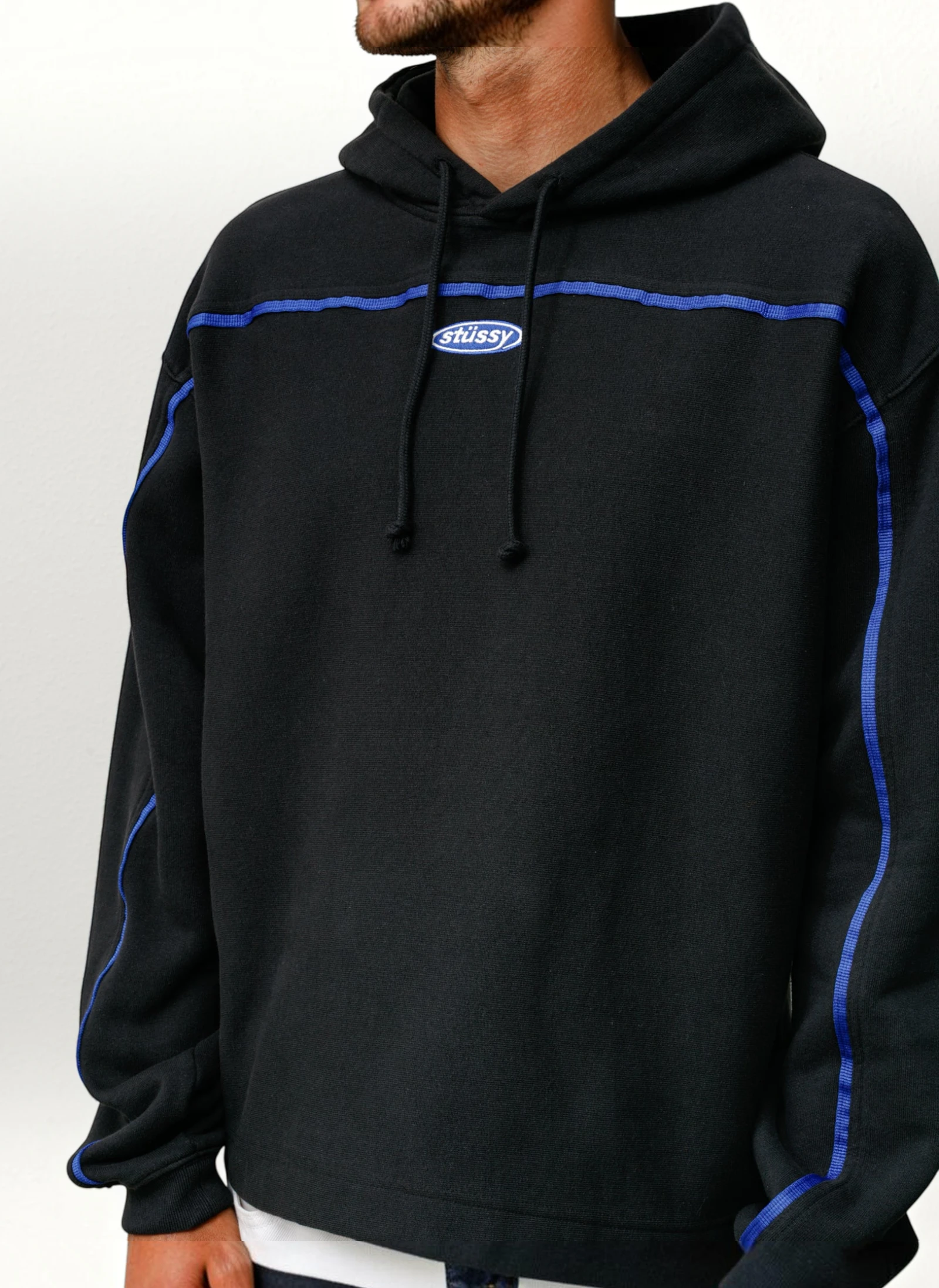 Худи Oval Pullover Hood Black