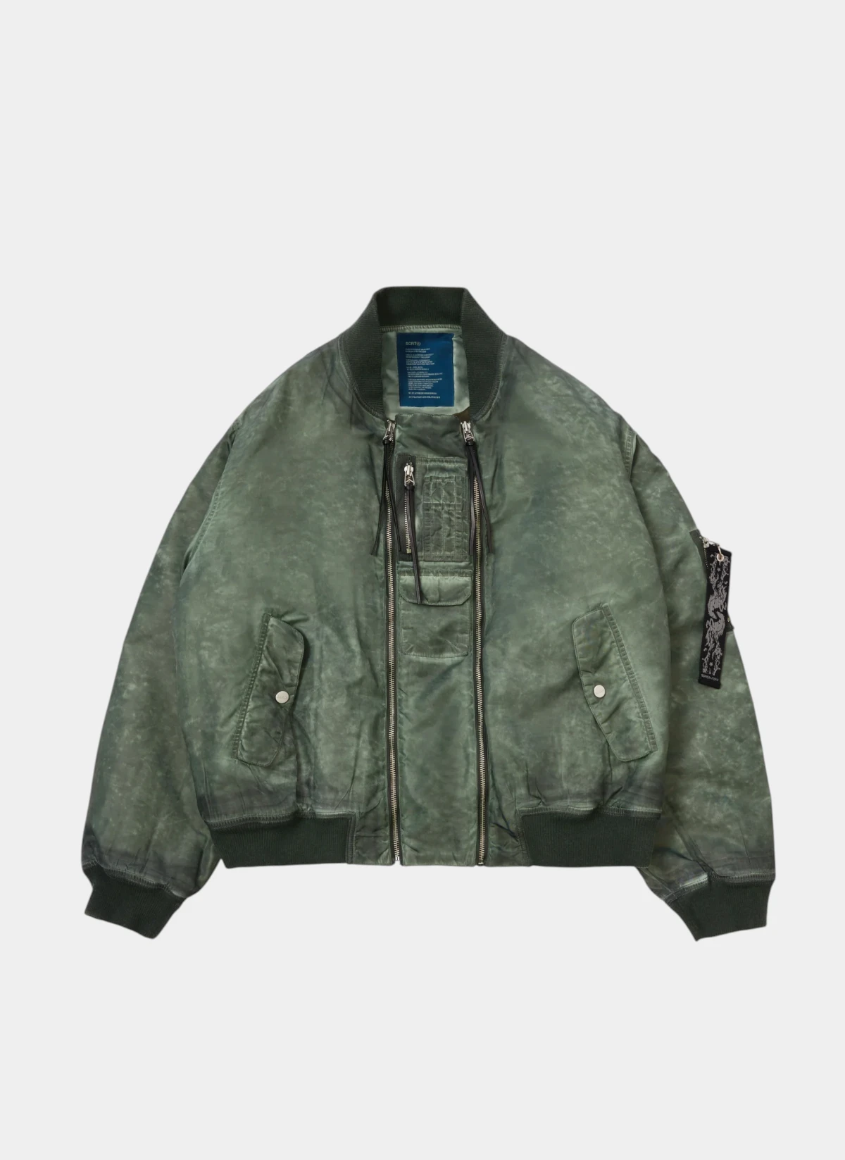 Бомбер Railroad Bomber Jacket Green
