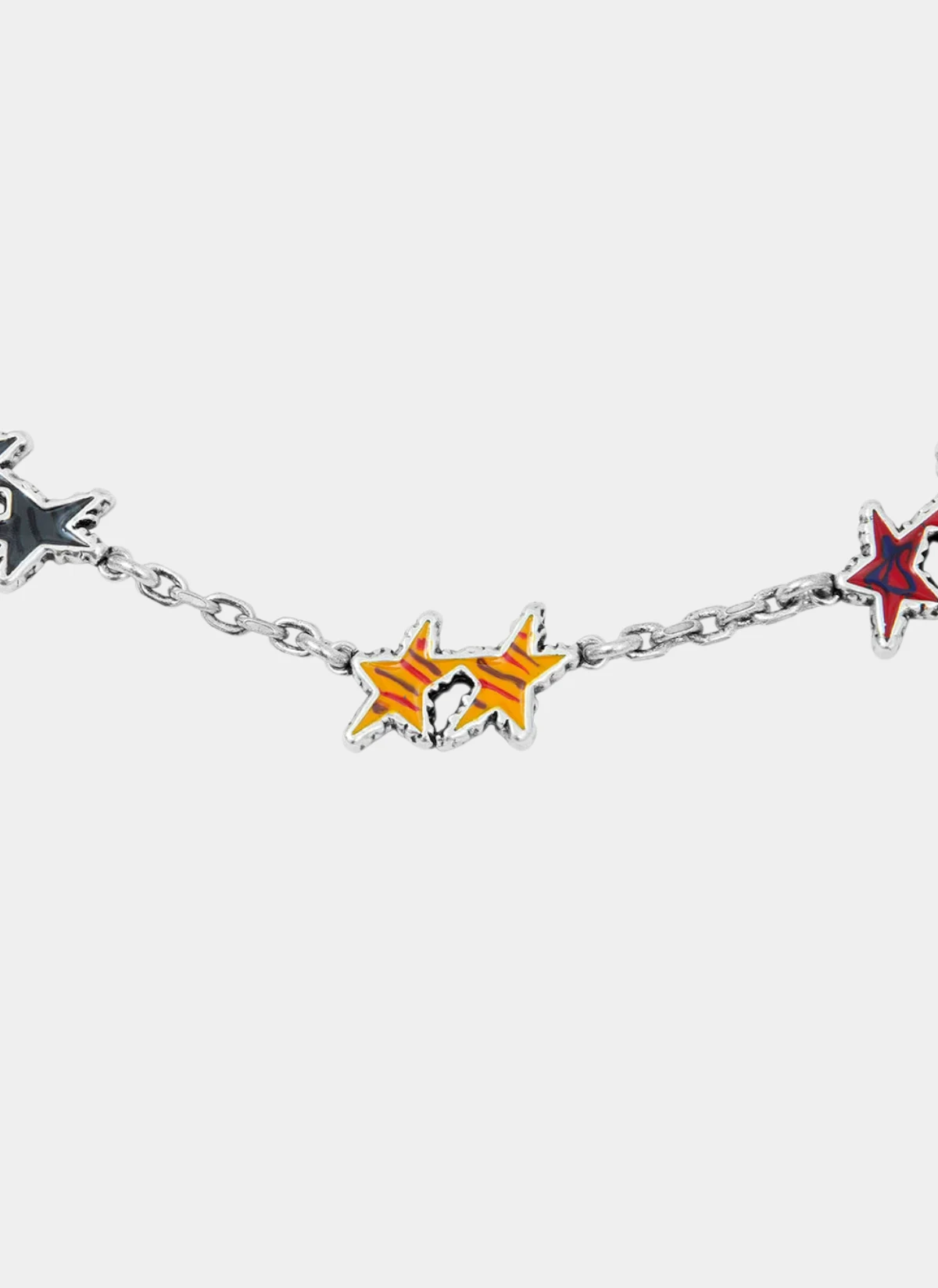Ожерелье Melted Stars Necklace Silver