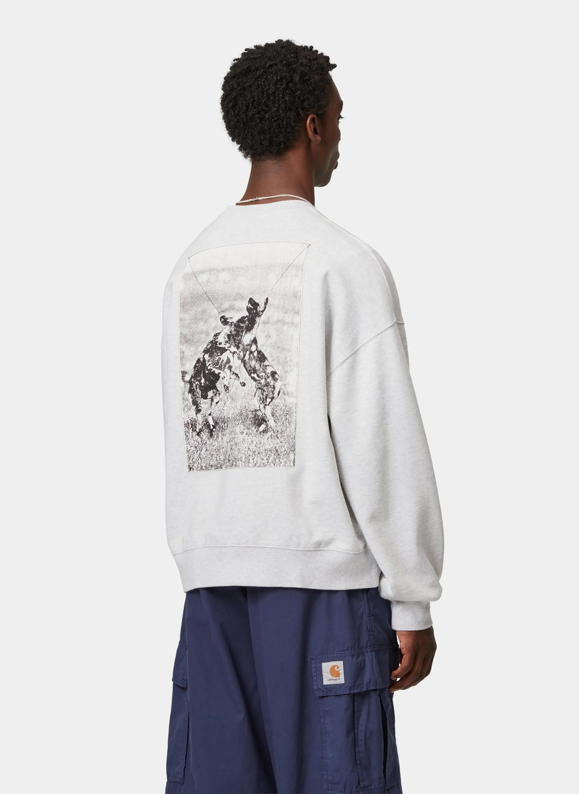 Свитшот No Play Sweat Ash Heather