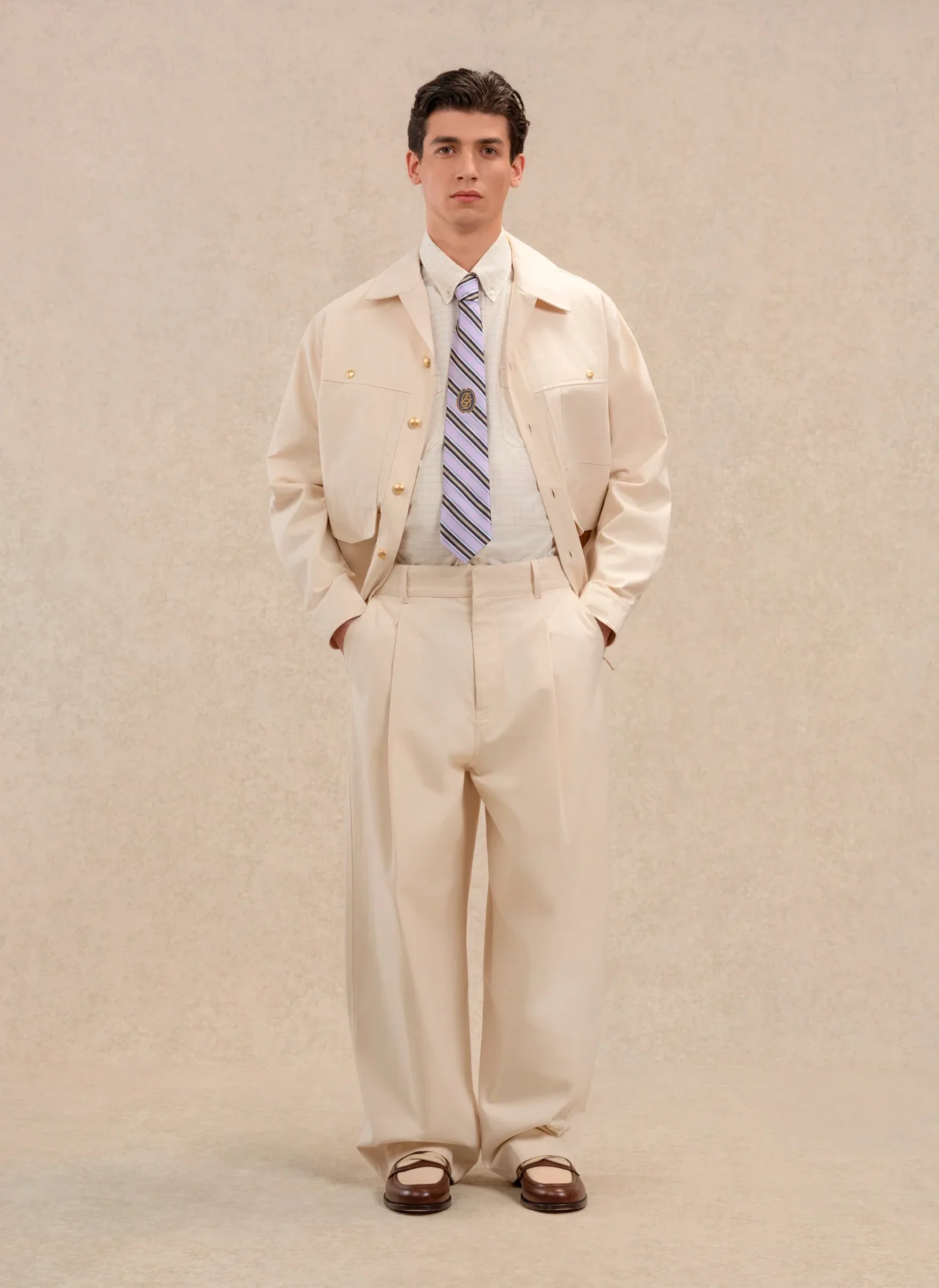 Куртка a Poches Off White