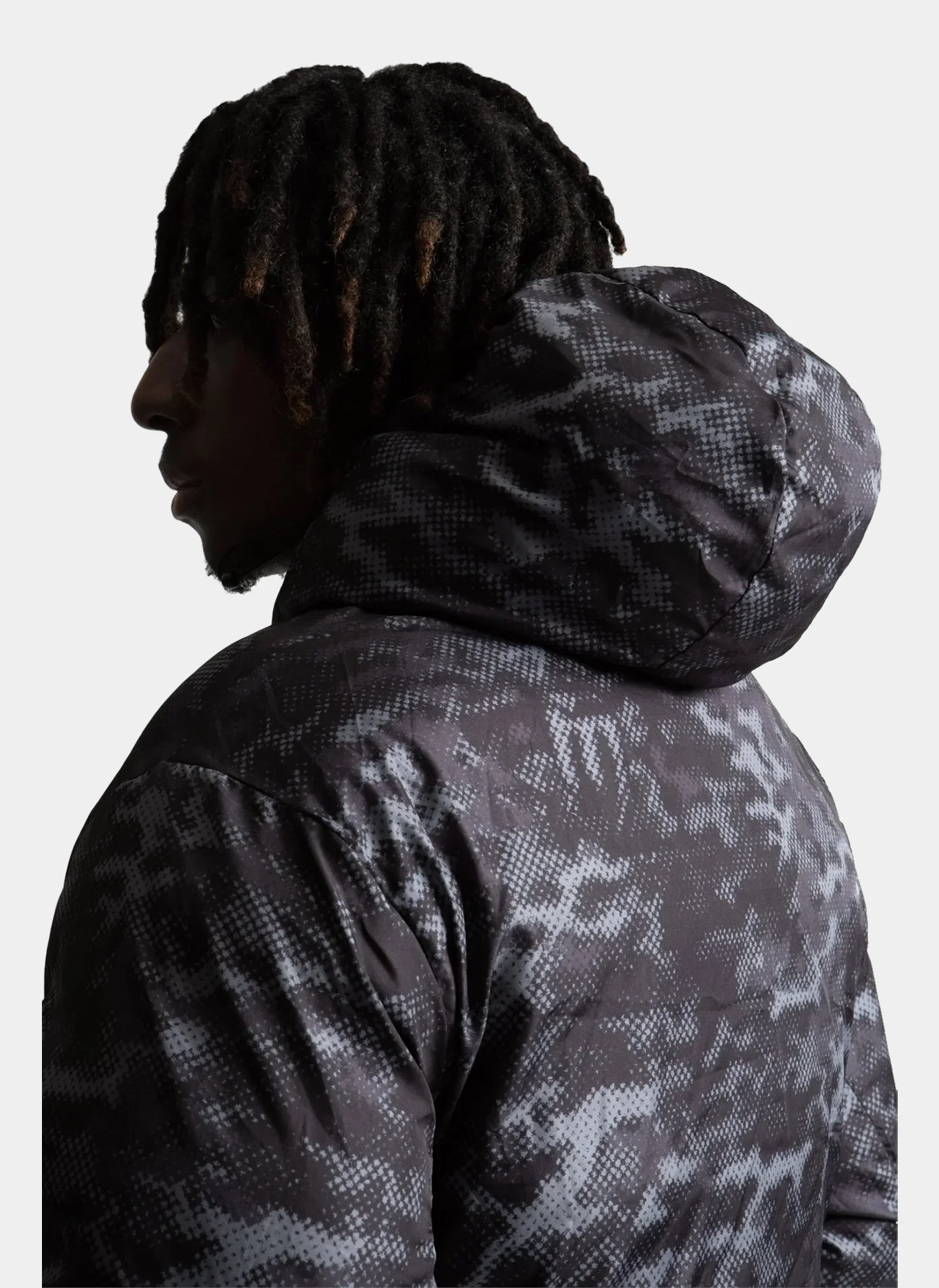 Пуховик Digicamo Reversible Puffer Jacket Camo White/Black