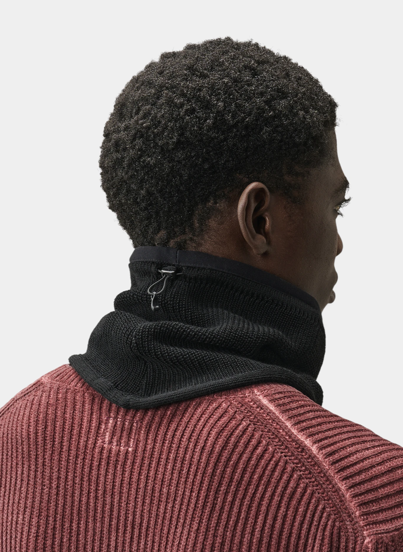 Шарф Extrafine Merino Wool Neck Warmer Black
