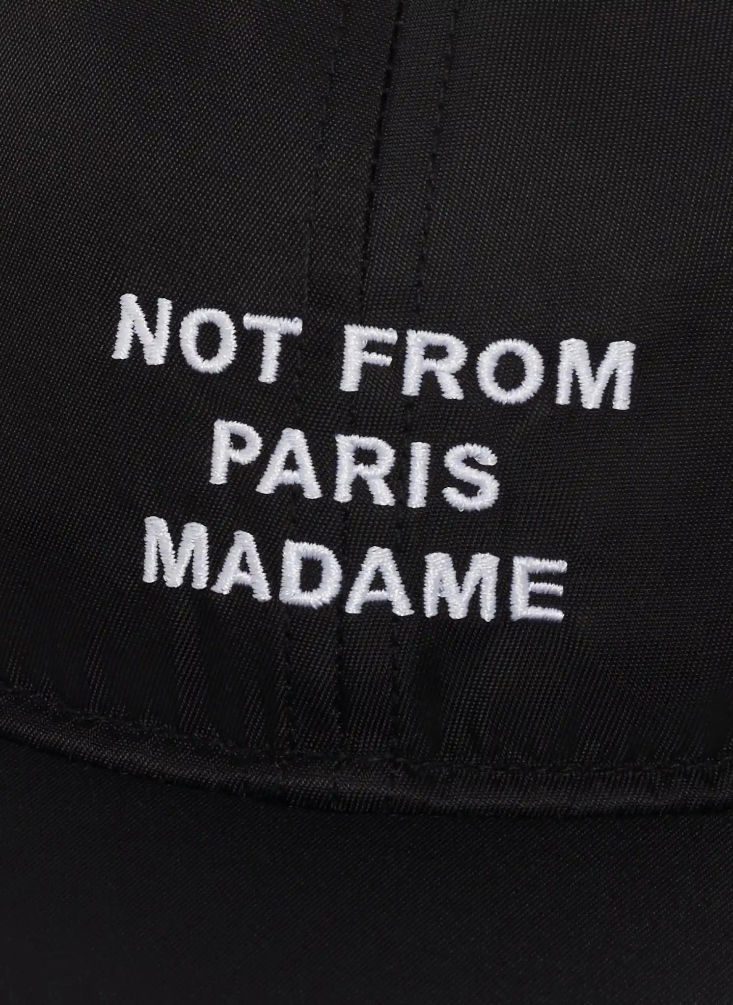 Кепка Slogan Flat Visor Cap Black