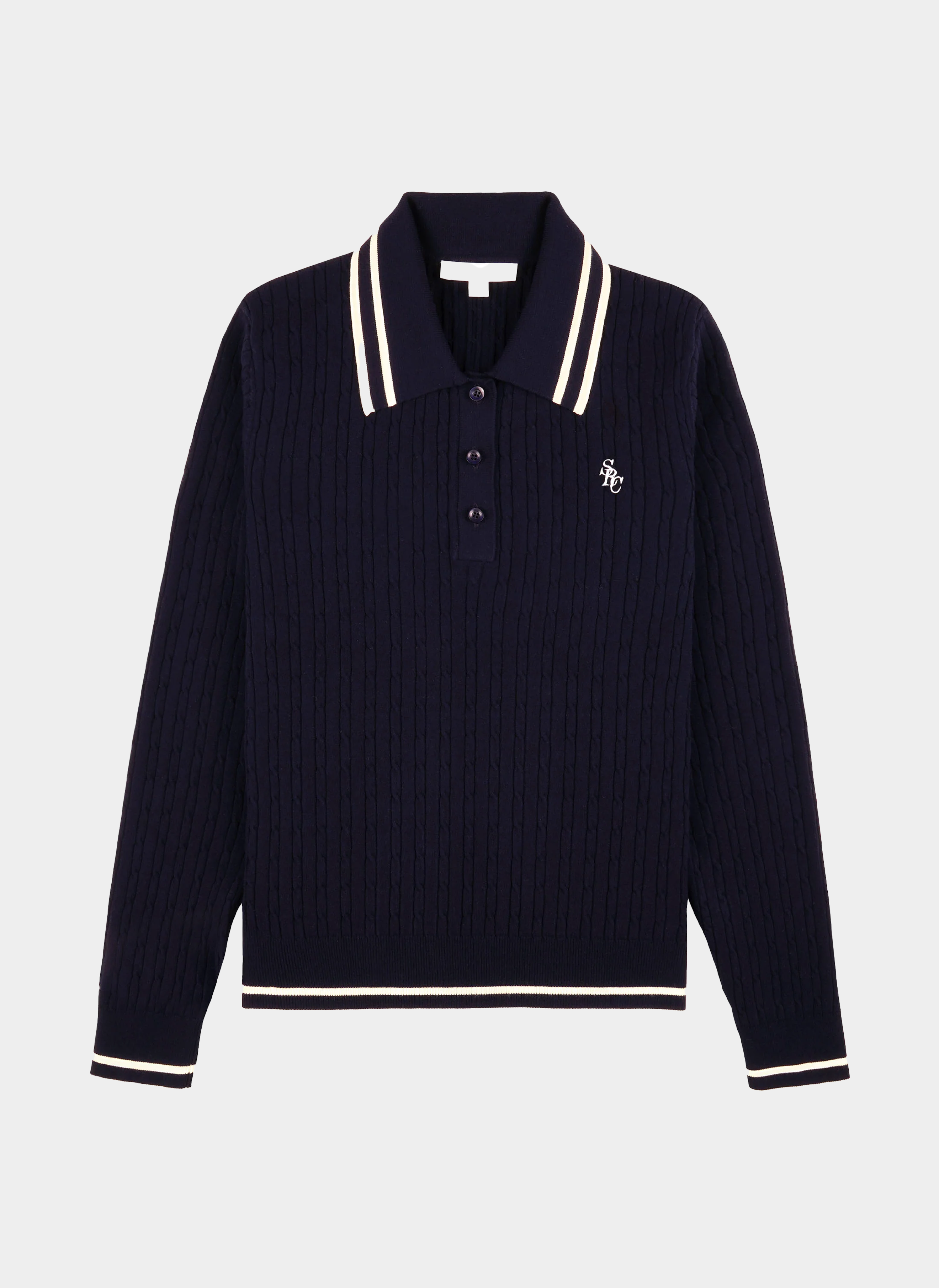 Поло женское SRC Cableknit Polo