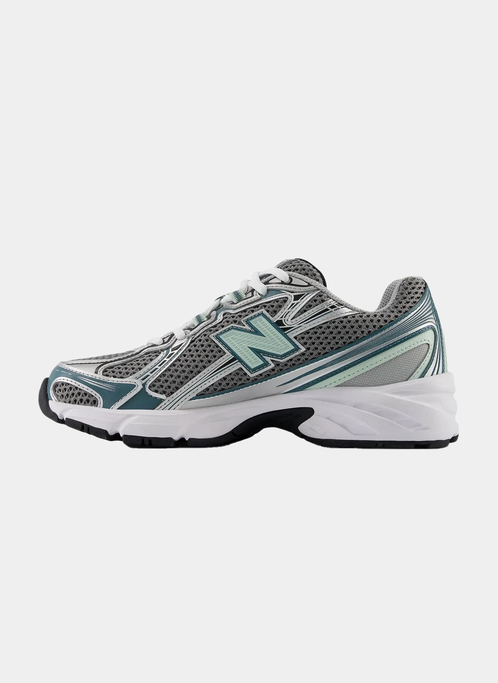Кроссовки New Balance 740 Silver Metallic New Spruce