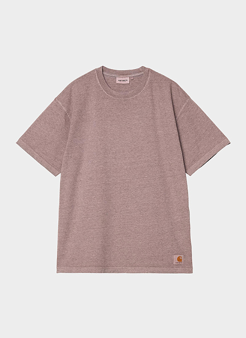Футболка ‘S/S Caspian T-Shirt’ HORTENSIA HEATHER (GARMENT DYED)