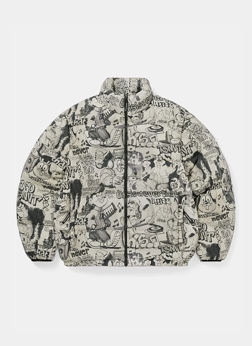 Пуховик TNT PERTEX T Down Jacket Graffiti