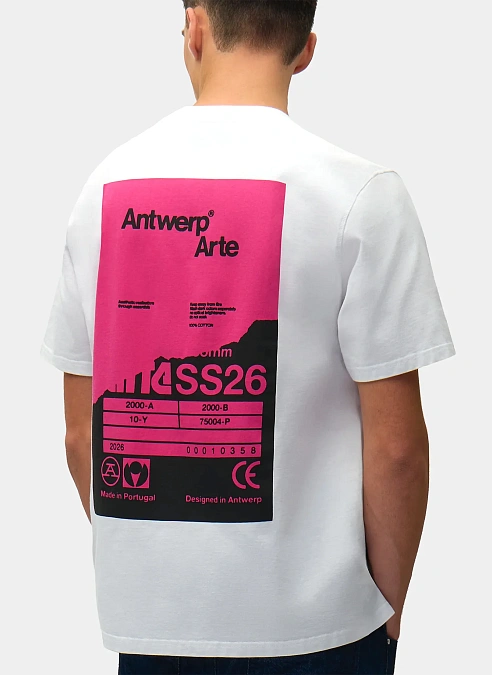 Футболка Back Poster T-shirt White