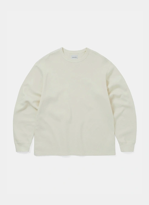 Лонгслив TNT Waffle L/S Tee Ivory
