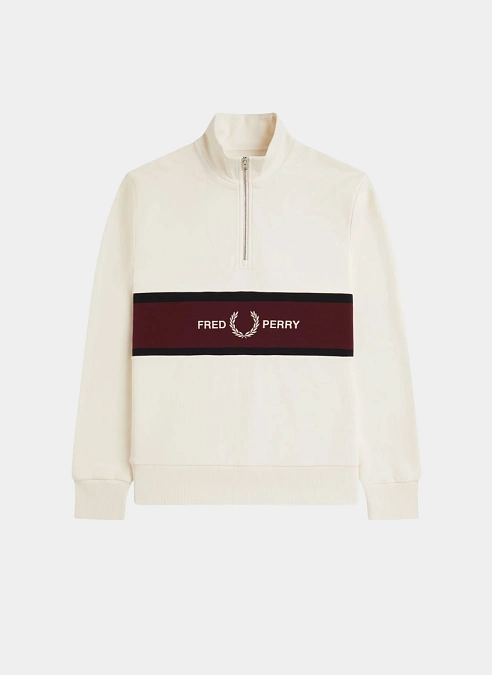 Свитшот Embroidered Panel Half Zip Swe 560