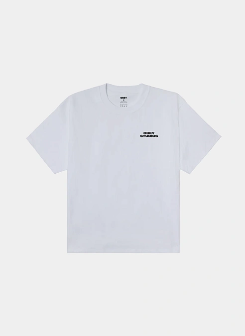 Футболка Obey Sky Face White