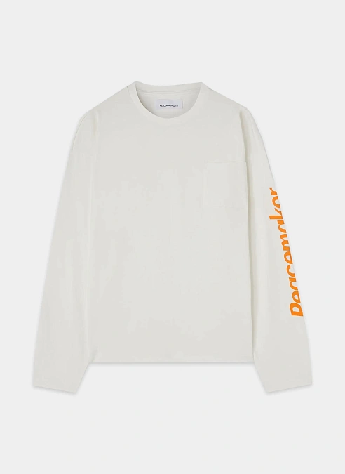 Лонгслив Peacemaker L/S Pocket Tee Snow White