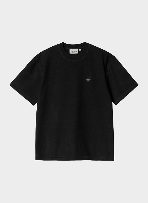 Футболка женская ‘W S/S Ingo T-Shirt’ BLACK (GARMENT DYED)