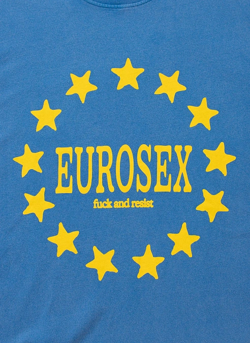 Футболка Eurosex T-shirt Off-Blue