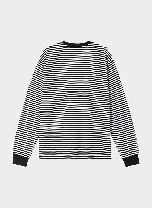 Лонгслив ‘ESTABLISHED WORKS EYES LS STRIP T-SHIRT’ Black Multi