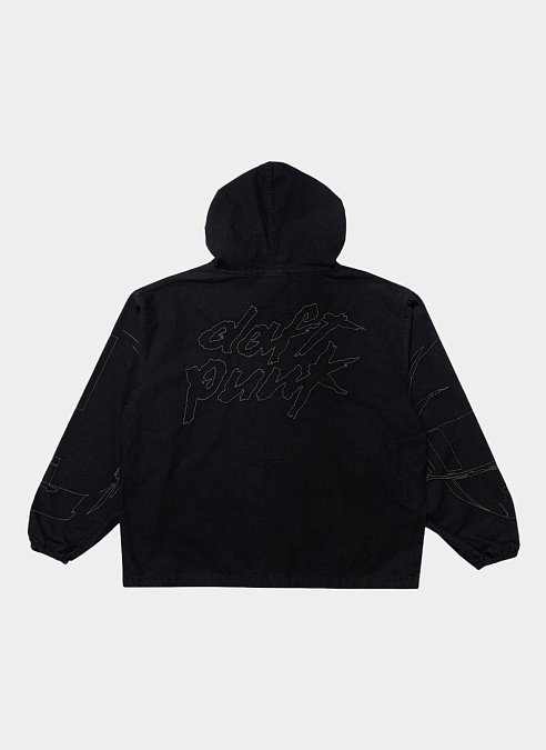 Худи на молнии Pleasures x Daft Punk Digital Zip Poncho Hoodie Black