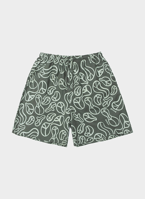 Шорты HUF ‘Groovy Wide Short’ Sage