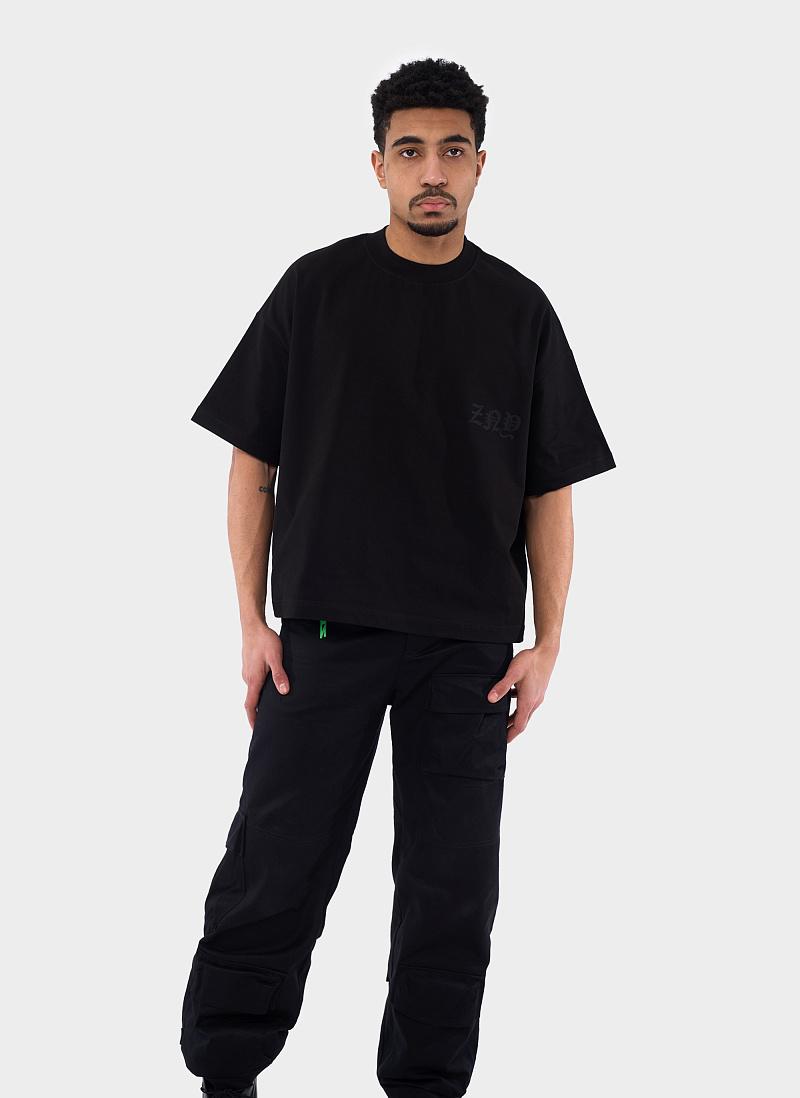 Футболка ZNY Gothic Sleeve Black