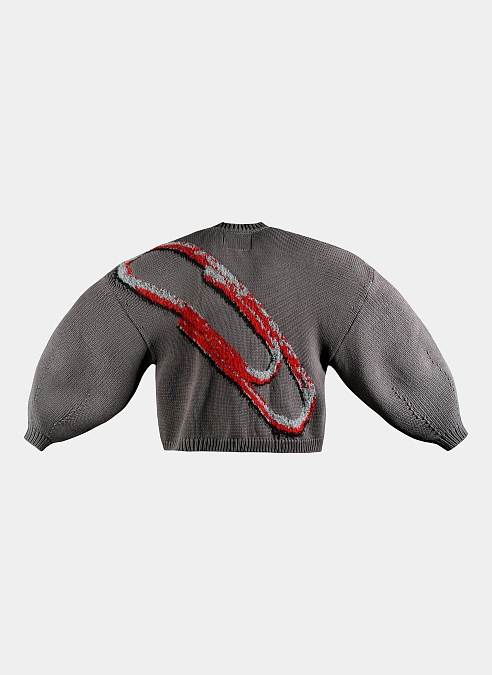 Свитер GREY CLIP Sweater Grey