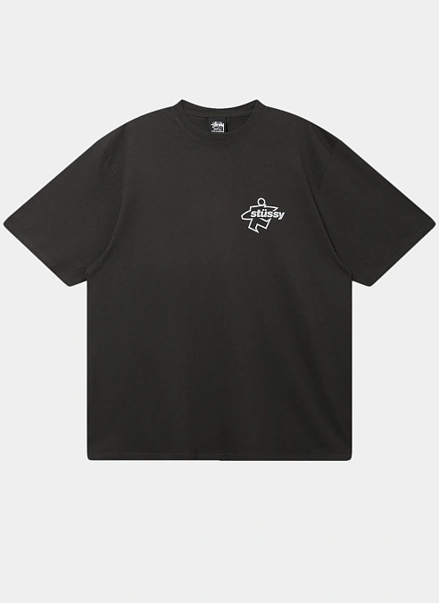 Футболка Surf Size Pig. Dyed Tee Faded Black
