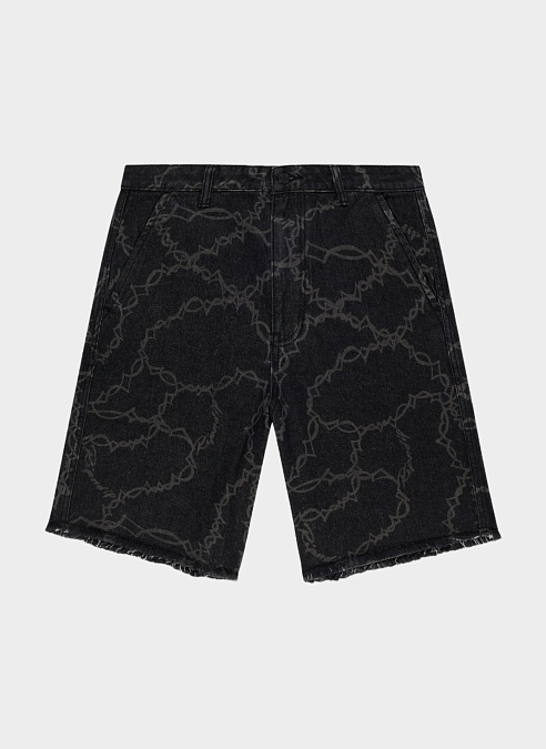 Шорты ‘Wired Denim Shorts’ Black