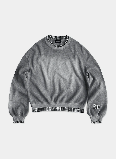 Свитшот Layered Sweatshirt Melange