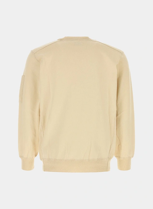 Свитшот Cotton Sea Island Crewneck Lens Sweater Frozen Dew