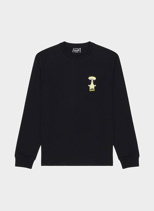 Лонгслив ‘Know Ur Shrooms LS Tee’ Black
