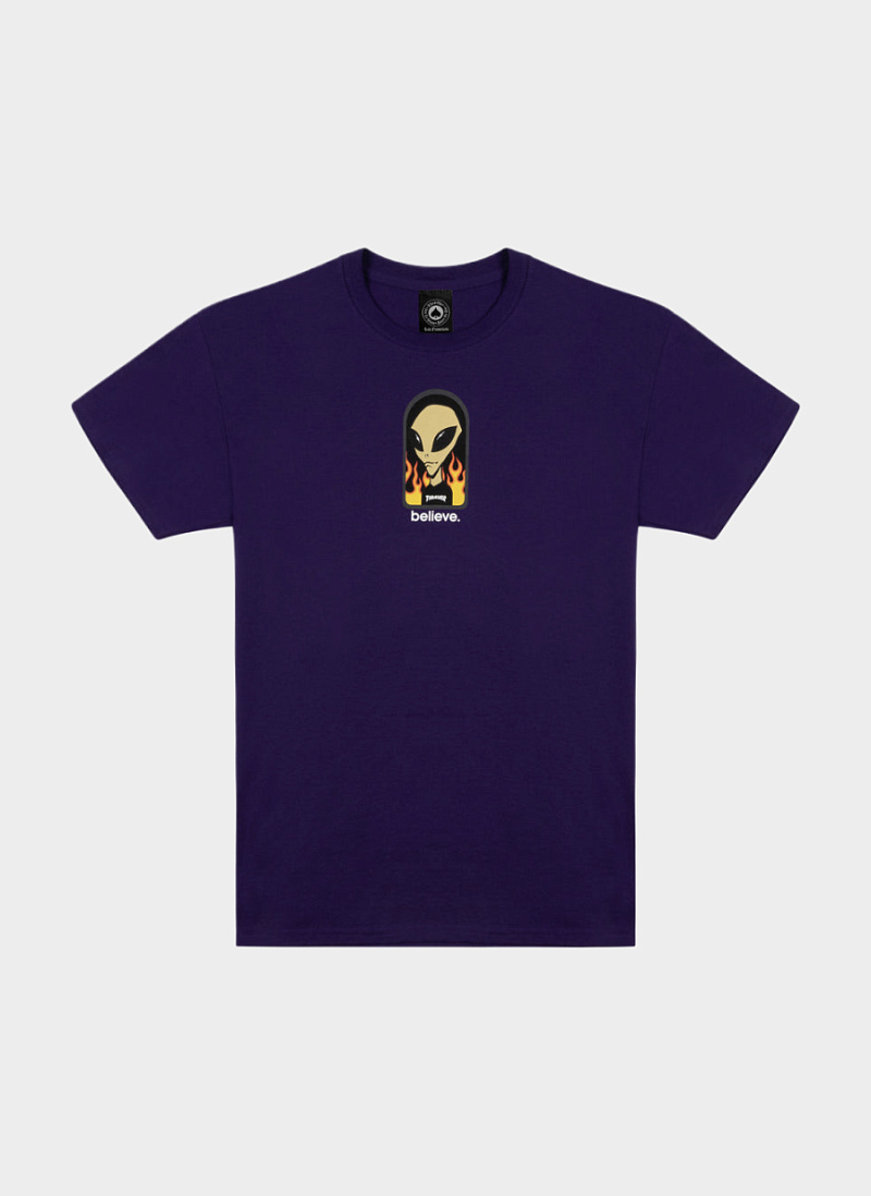 Футболка THRASHER X AWS - BELIEVE T-SHIRT S/S