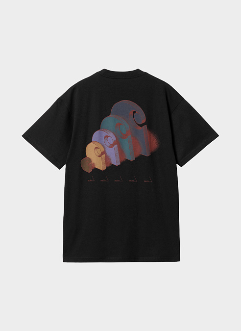 Футболка ‘S/S Diagram C T-Shirt’ BLACK