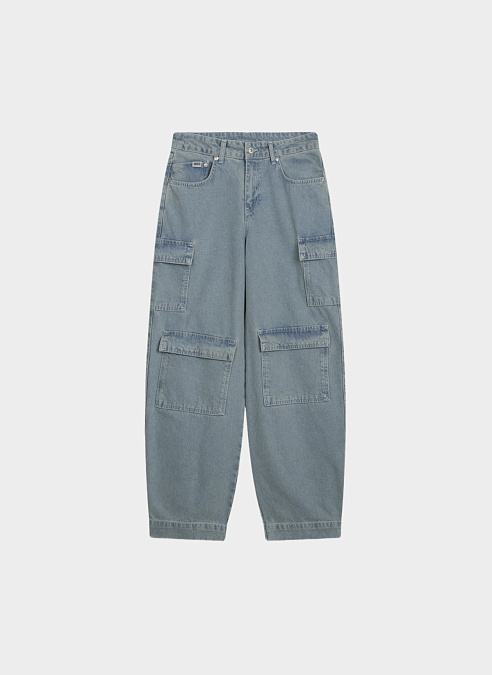 Джинсы BALLOON TAPERED LEG LIGHT BLUE