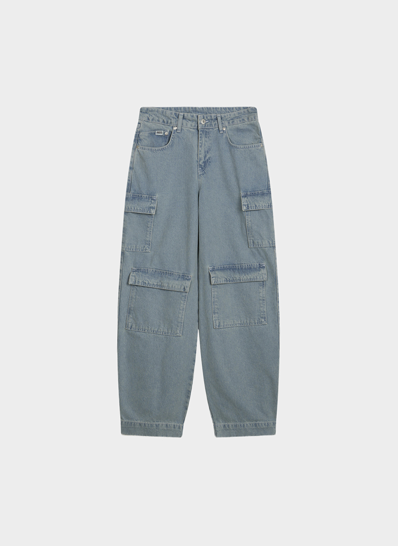 Джинсы BALLOON TAPERED LEG LIGHT BLUE