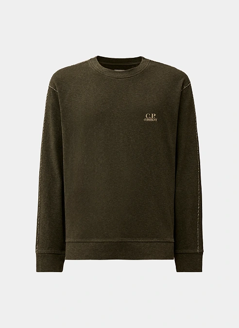 Свитшот Heavy Jersey Plated Crewneck Sweatshirt Gunmetal