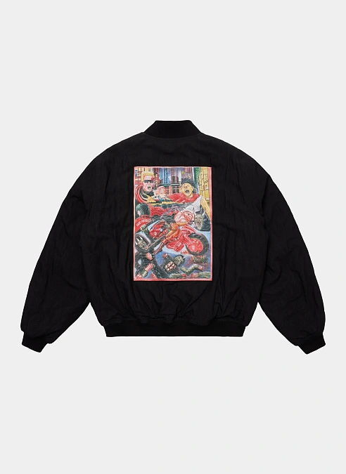 Бомбер Shotaru Reversible Bomber Jacket Black