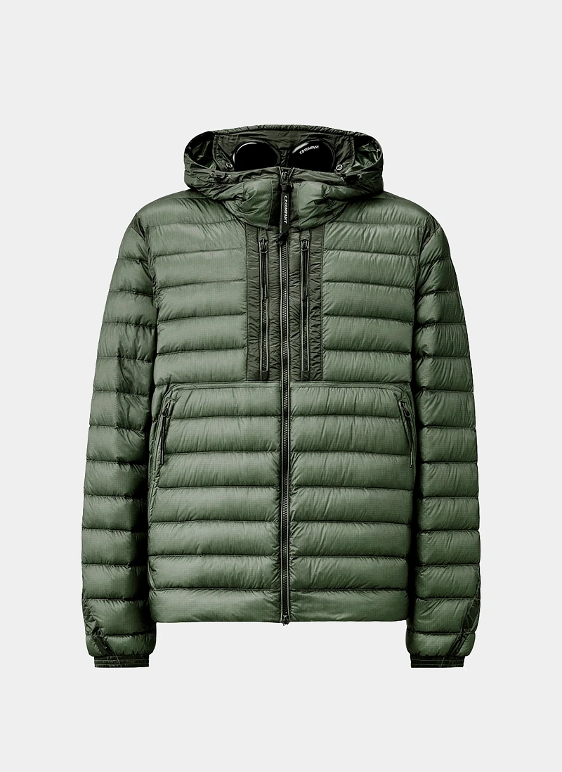 SALARIUM | Пуховик D.D. Shell Goggle Down Jacket Seagrass