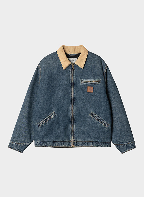 Куртка ‘OG Detroit Jacket’ BLUE / DUSTY H BROWN (WORN USED WASH)