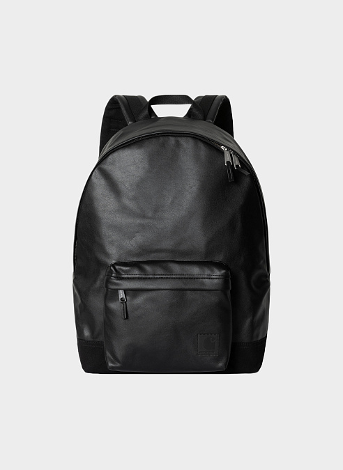 Рюкзак ‘Leather Canvas Backpack’ Black