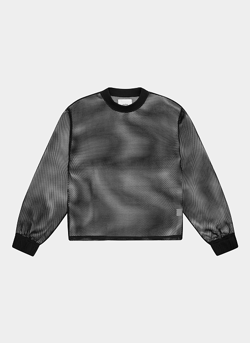 Свитшот Mesh Crewneck Black