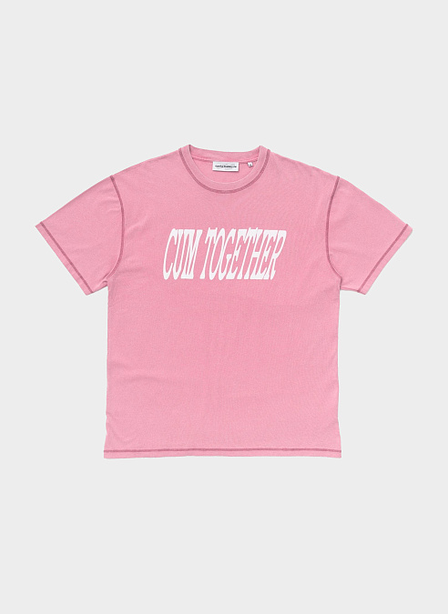 Футболка Cum Together Off-Pink