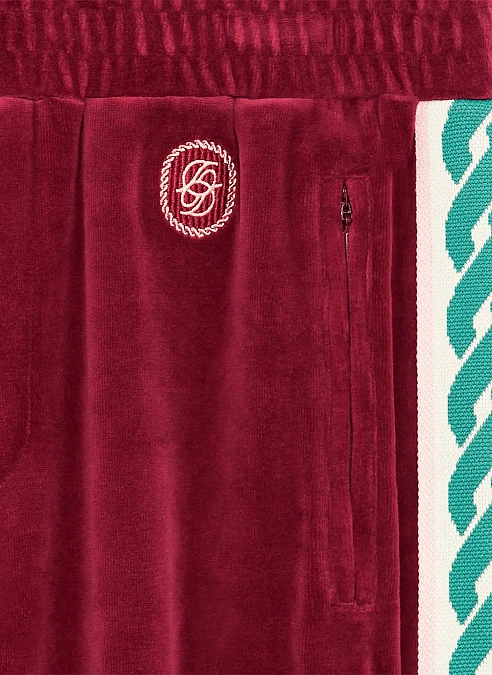 Брюки Le Track Pants Velours Wine