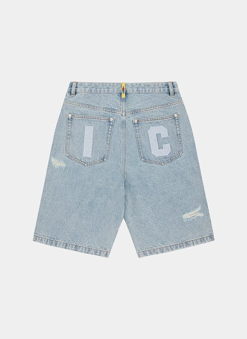 Шорты Running Dog Denim Shorts Heavy Wash Blue