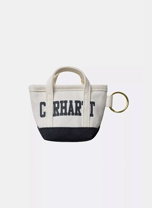 Брелок Mini Tote Bag Keychain Natural / Blue