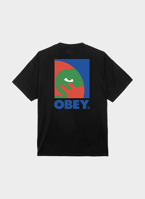 Футболка ‘OBEY CIRCULAR ICON’ JET BLACK