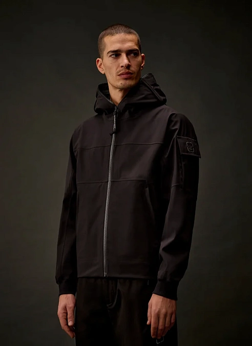 Куртка с капюшоном Metropolis Series Metroshell Hooded Jacket Black