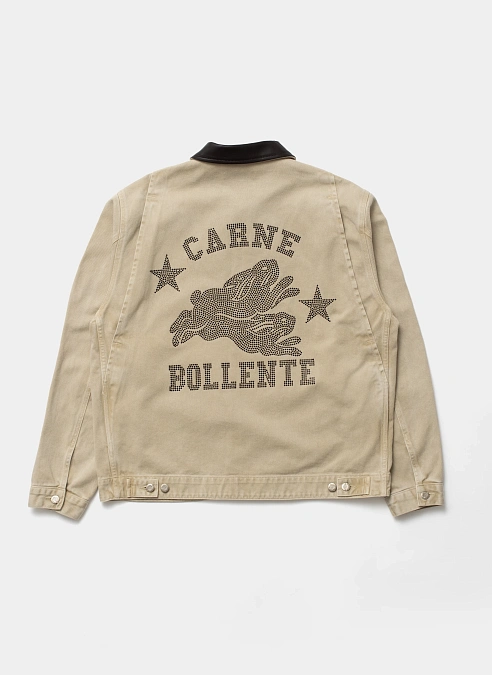 Бомбер Moto Rabbit Rides Again Jacket Off-Brown